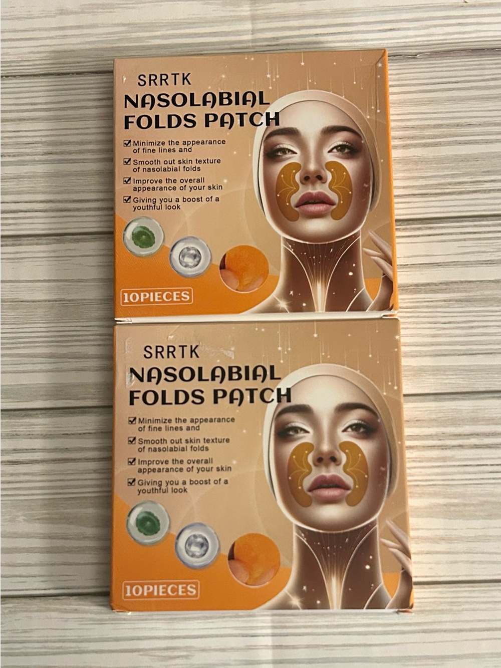 Nasolabial Folds Patch - Total 20 Patches - Set of 2